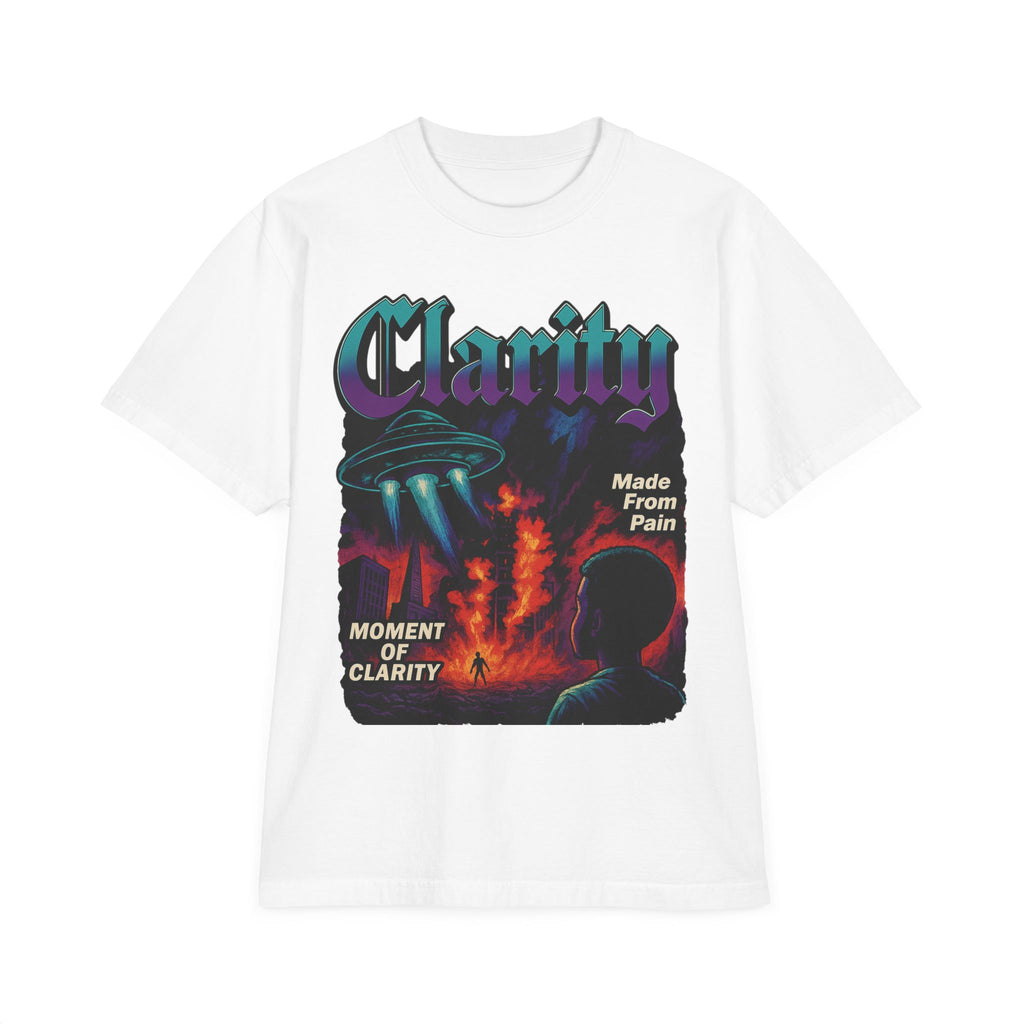Moment of Clarity Tee – Made from Pain, Born from Fire